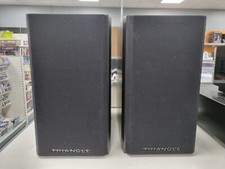 Enceinte bibliothèque TRIANGLE Bookshelf Noir (la paire)