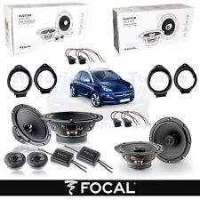 Enceintes Ant + Post FOCAL AUDITOR ASE165 + ACX165 Pour OPEL ADAM