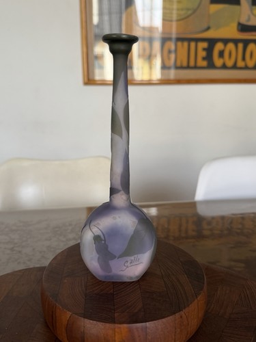 émile gallé vase soliflore - Émile,