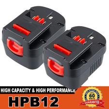 2Pack 4.8AH HPB12 For Black