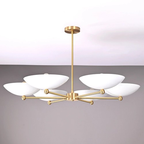 Lustre plafonnier blanc - , 6