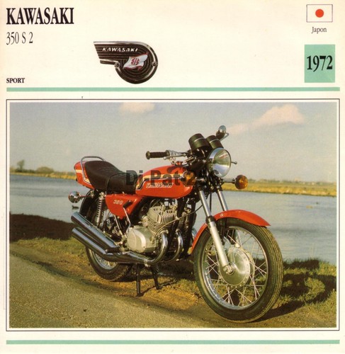 Fiche moto kawasaki s2 - fiche, :