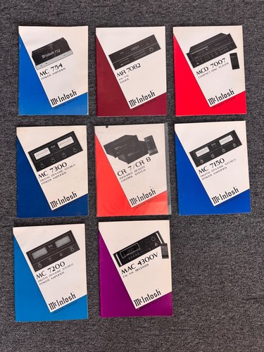 Mcintosh various pre amps - mcintosh,