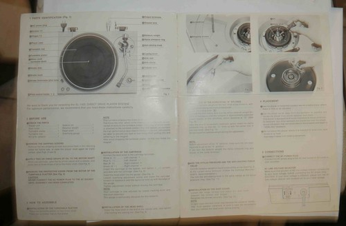Manuel utilisateur platine - manuel,