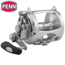 Moulinet conventionnel 2 vitesses PENN Saltwater International VI 80VISW Silver