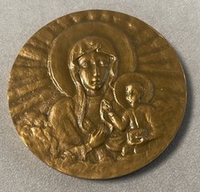 Médaille Bronze Vierge noire