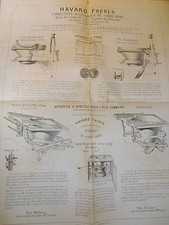 dépliant affiche sur les
