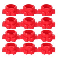  Lot de 12 colliers de serrage Spinlock pour haltères, écrous hexagonaux, pinces