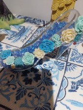 magnifique pantoufle de verre