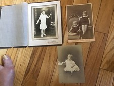 Lot of 3 Photographs Portraits