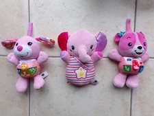 Collection de 3 peluches Vtech