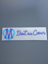 FLOCAGE SPONSOR OM MAILLOT OLYMPIQUE DE MARSEILLE Europa League Droit Au Coeur 