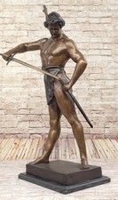Statue Bronze Picault Pugnam