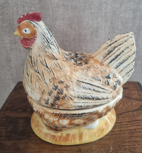 Plat poule caugant - plat,