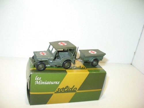 Solido jeep willys ambulance - jeep,