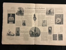 1899 LES CHAMPIONS DU SPORT ET LE VIN MARIANI  - LA VIE AU GRAND AIR