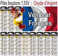 Piles bouton 1,55V Oxyde Argent SR54 G10 189 389 SR1130 LR41 LR44 LR43 LR54 LR66
