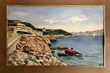 Aquarelle sur papier signée