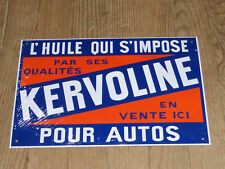 PLAQUE TÔLE PUBLICITAIRE