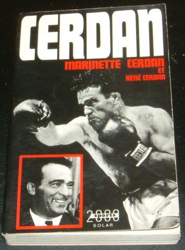 Boxe marcel cerdan marinette - cerdan,