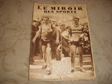 MIROIR des SPORTS 828 11.06.1935 CYCLISME LAPEBIE TENNIS COUPE DAVISBOROTRA