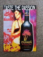 CARTE POSTALE PUBLICITAIRE PASSOA ÉDIT BOOMERANG 