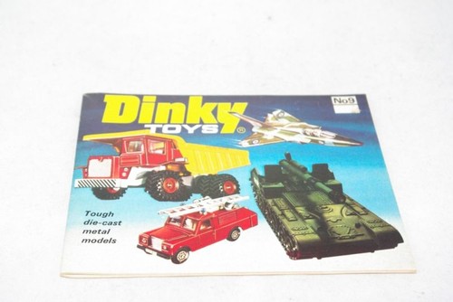Dinky toys catalogue 1973 - toys,