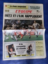 PSG/ FC METZ /JOURNAL L'EQUIPE