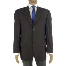 Veste Blazer En Laine Marron