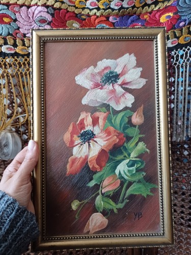Tableau huile sur toile - sur, de