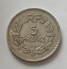 5 Francs Lavrillier 1935