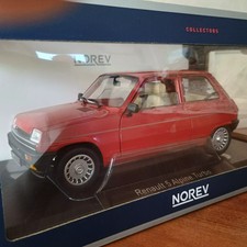 RENAULT 5 alpine turbo rouge de 1983 NOREV 1/18e ref 185243