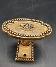 Ancien Bouton de Porte ou Fenêtre en Bronze, poignée Style Louis XV