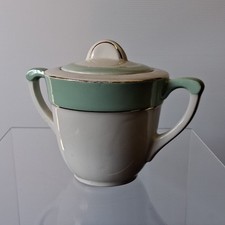Sucrier vert menthe ancien de