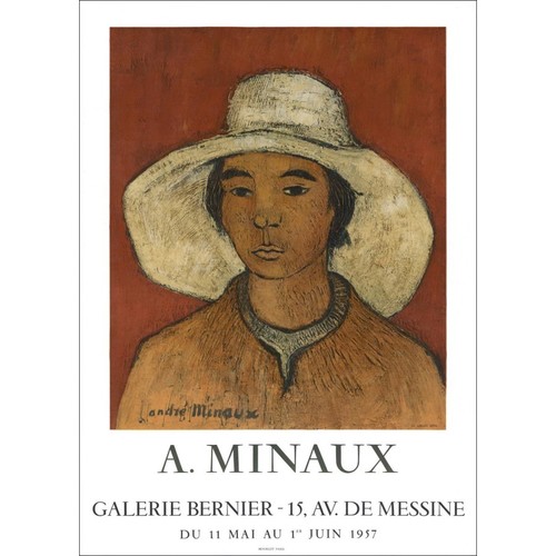 Minaux andré lithographie - andré,