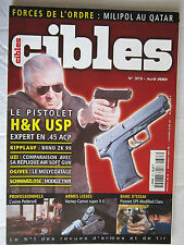CIBLES N° 373 /PISTOLET H&K USP/O ZK 99/SCHWARZLOSE 1909/REPLIQUE UZI SOFT GUN