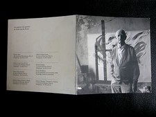 BAZAINE Jean carton L'Oeuvre