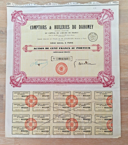 Action titre comptoires et - action,