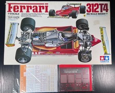 TAMIYA 1/12 Ferrari 312T4.Item12023 with NEW DECAL & PE parts Last F1 from Ja...