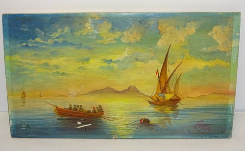 Jolie peinture sur panneau - peinture,