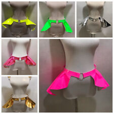 Femme Brillant Simili Cuir