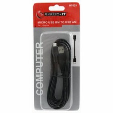 Câble usb mâle - vers, micro