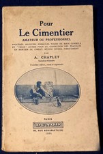pour le cimentier amateur ou