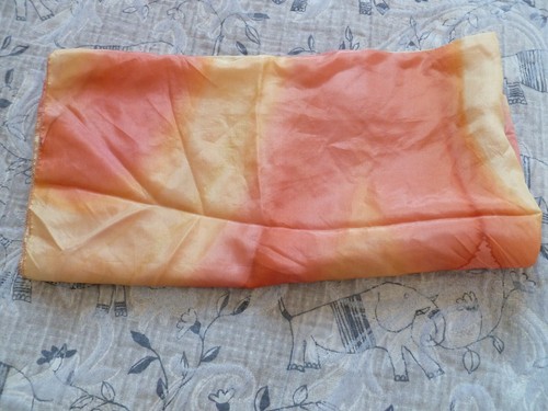 Foulard vintage orange - foulard, et