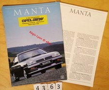 Opel manta gsi exclusiv - manta,