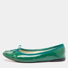 Repetto Green Patent Leather