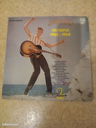 Double vinyle 33t - vinyle, "johnny