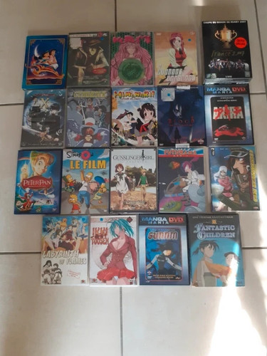 Lot dvd manga dessin - de, 19