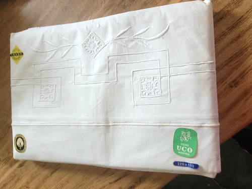 Draps lit ancien coton - de,