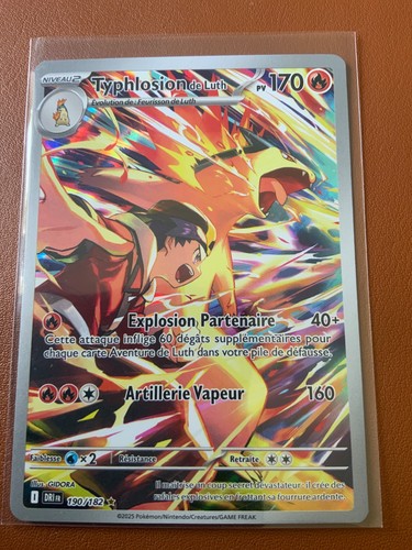 Carte pokémon typhlosion - carte,